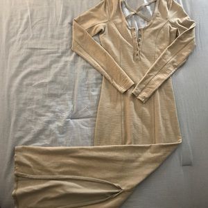 Bodycon maxi free people dress